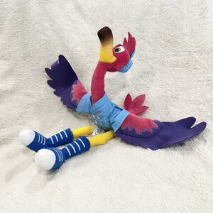 Disney Store Jr T.O.T.S Tots Freddy the Flamingo Baby Delivery Bird 21” Stork